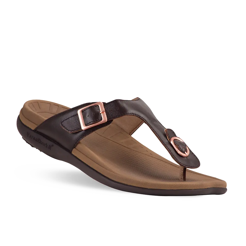 Re-Defy Women's Loraine Sandals Darkbrown - YB7104FB