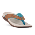 Re-Defy Women's Lynetta Sandals Taupe Turquoise - YB7107FBU