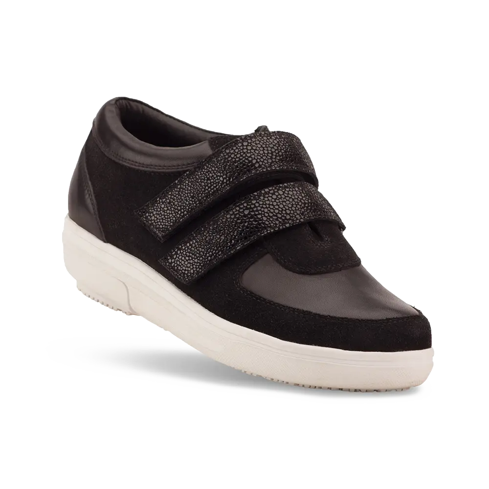 Re-Defy Women's Meeka Casual Flat Black - YB7177FL