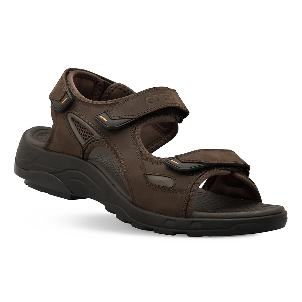 Re-Defy Men's Outpost Sandals Dark Brown - YB8161DB