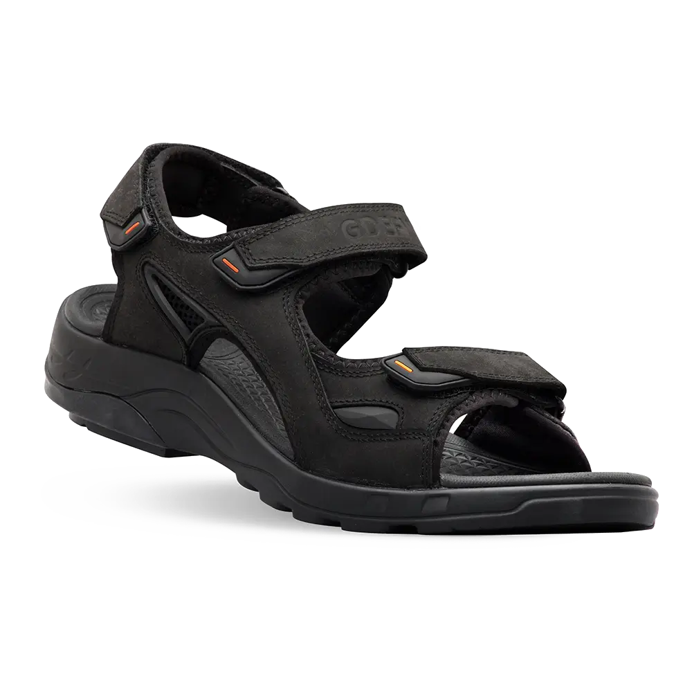 Re-Defy Men's Outpost Sandal Black - YB8161L