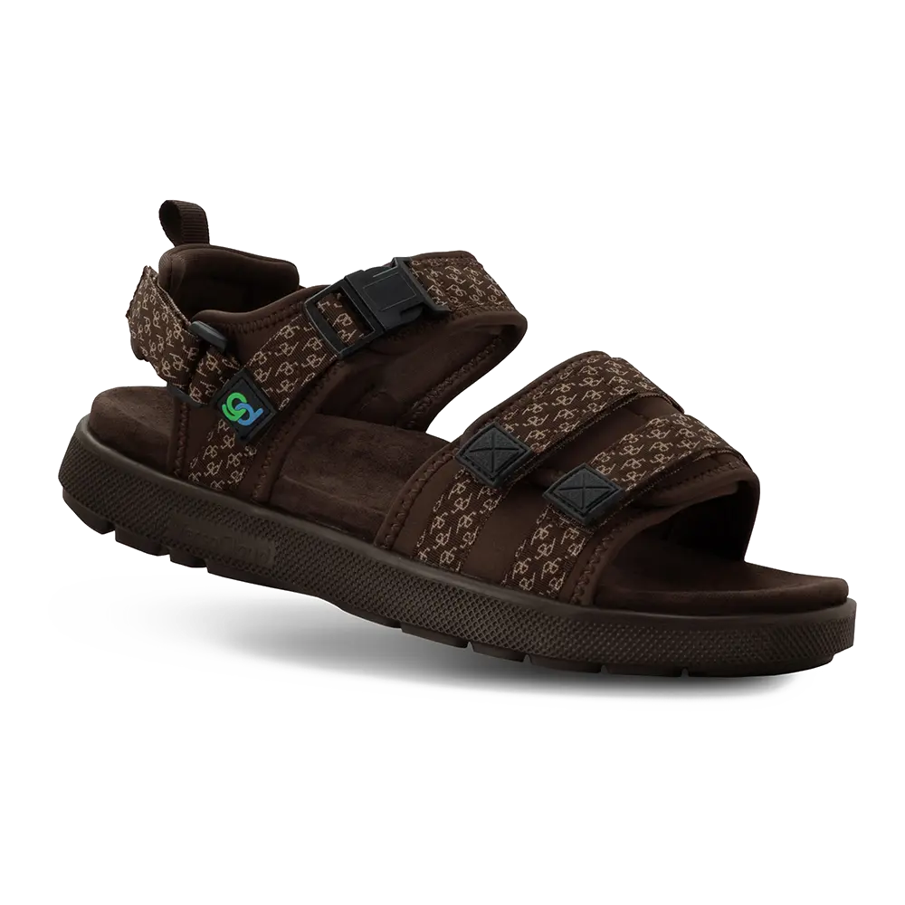 Re-Defy Men's Cafe Sandals Brown - YB8165B