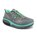 Re-Defy Women's Ion Athletic Shoes Gray Teal - YB9022FGU