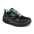 Re-Defy Women's Ion Athletic Shoes Black Teal - YB9022FTL