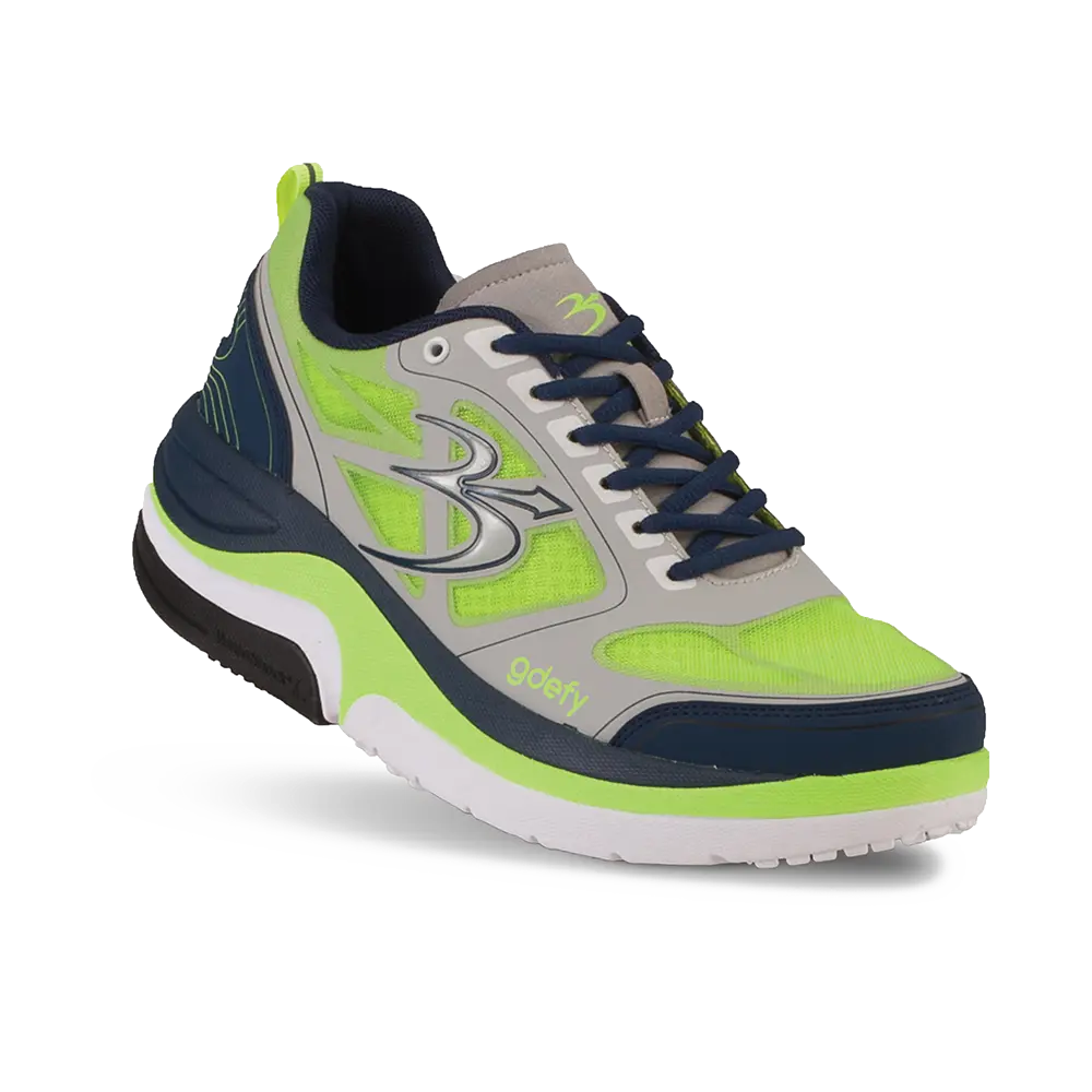 Re-Defy Men's Ion Blue Green Athletic Shoes - YB9022MUG