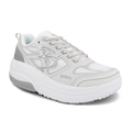 Re-Defy Men's Ion Athletic Shoes White Silver - YB9022MWS