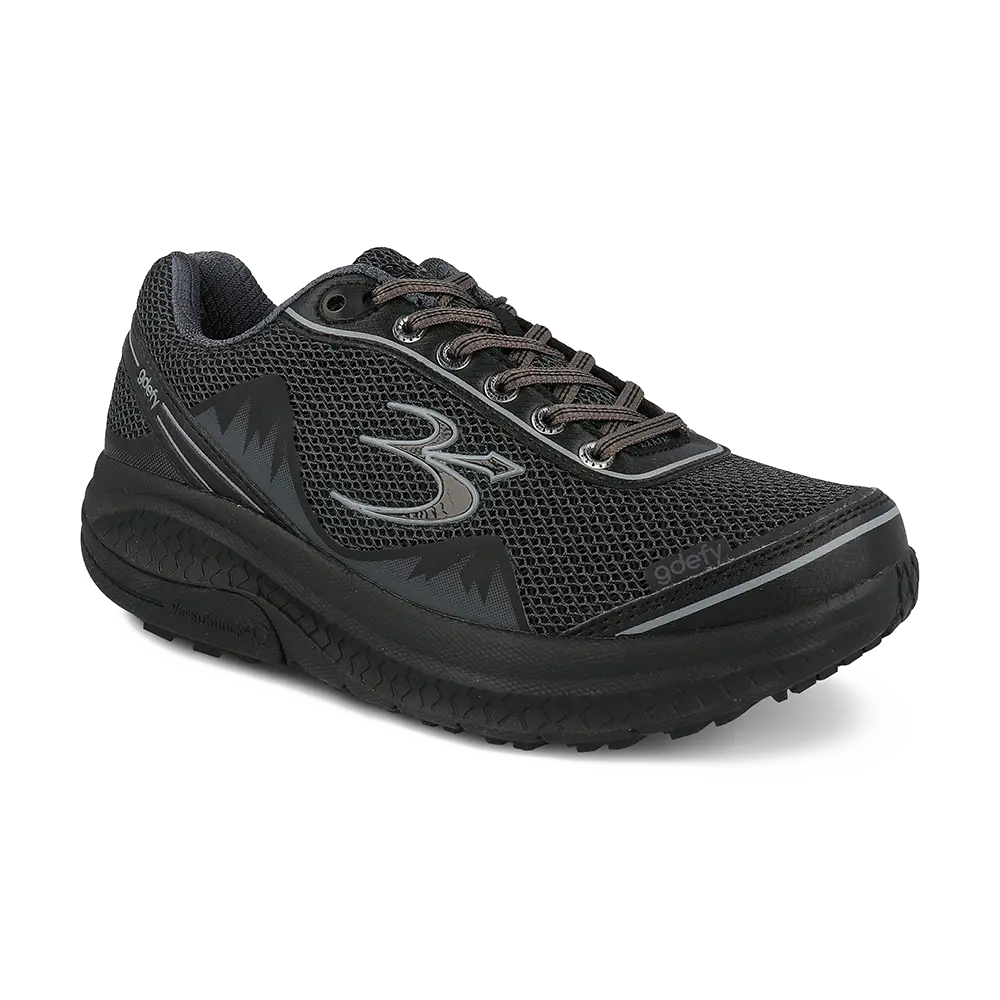 Re-Defy Women's Mightywalk Athletic Shoes Black Gray - YB9024FLS