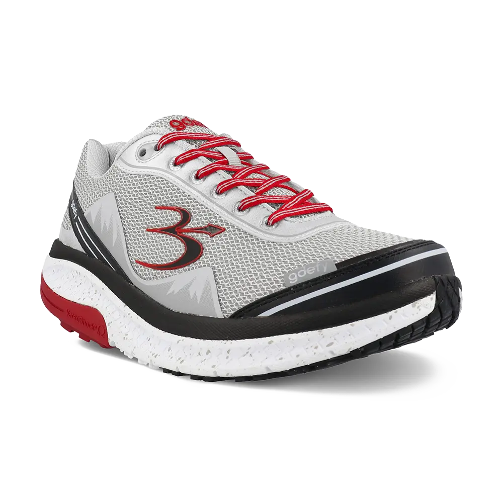 Re-Defy Men's Mighty Walk Athletic Shoe White Red - YB9024MGR