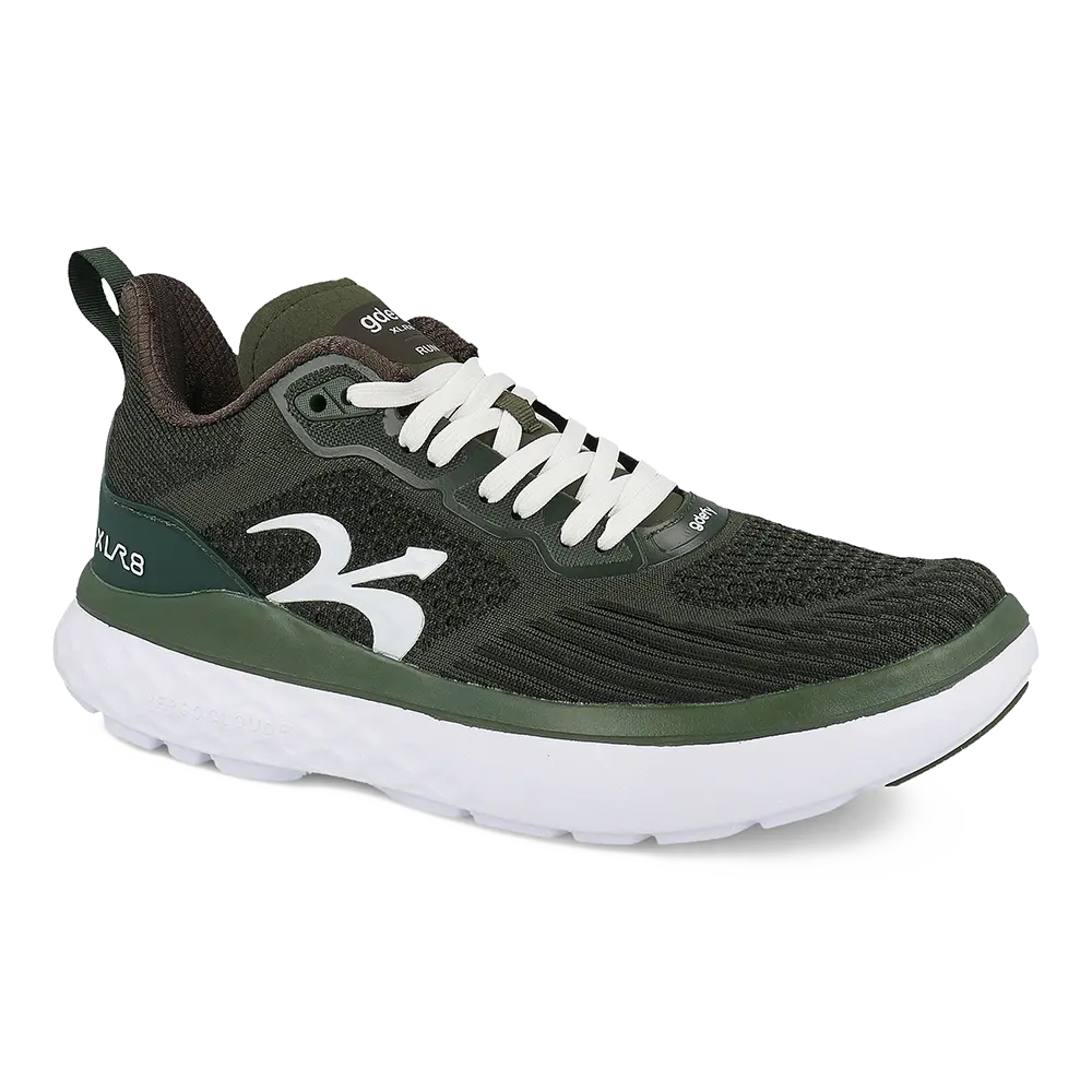 Re-Defy Men's XLR8 Athletic Shoe Forest Green - YB9034MGR