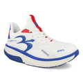 Re-Defy Women's Energiya Athletic Shoe White Blue Red- YB9037FWU