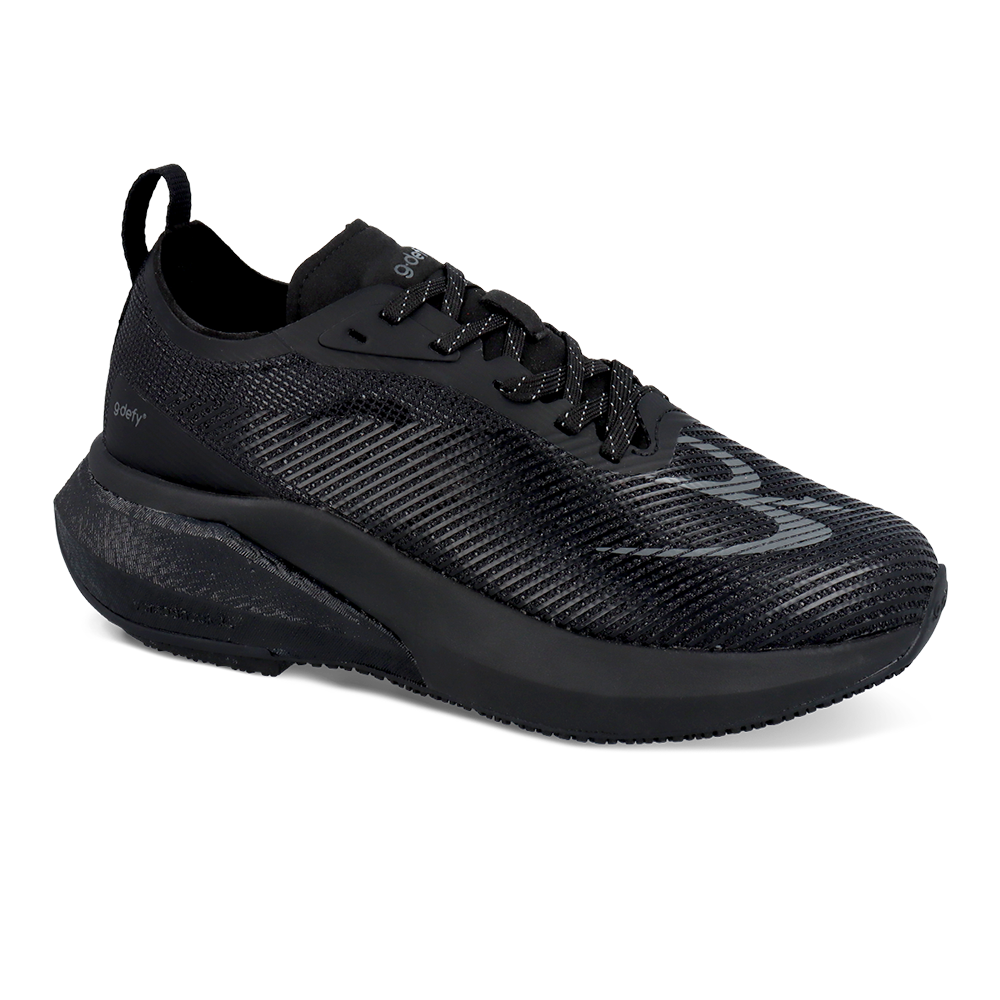 Re-Defy Women's Astrorun Slip Resistant Athletic Shoe Black - YB9051FSR