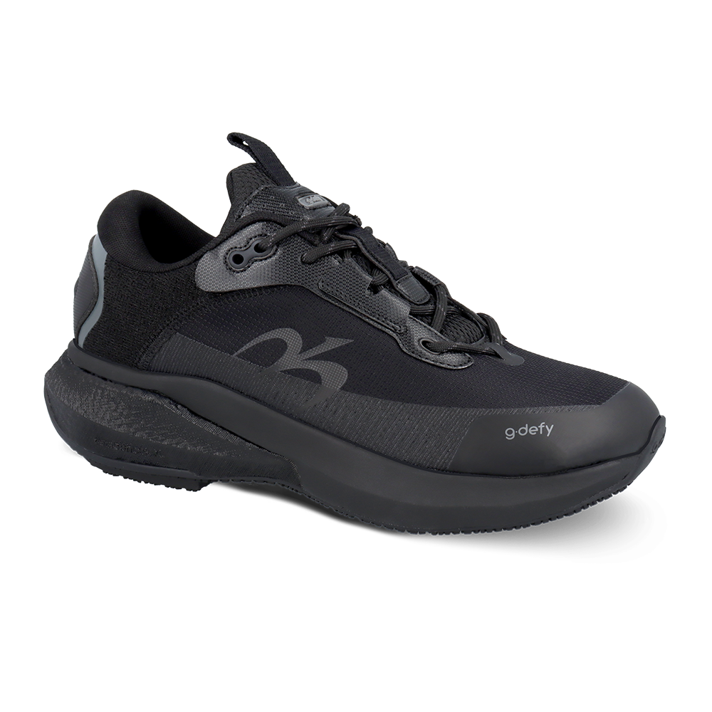 Re-Defy Women's Mightyglide lip Resistant S Athletic Shoes Black - YB9056FSR