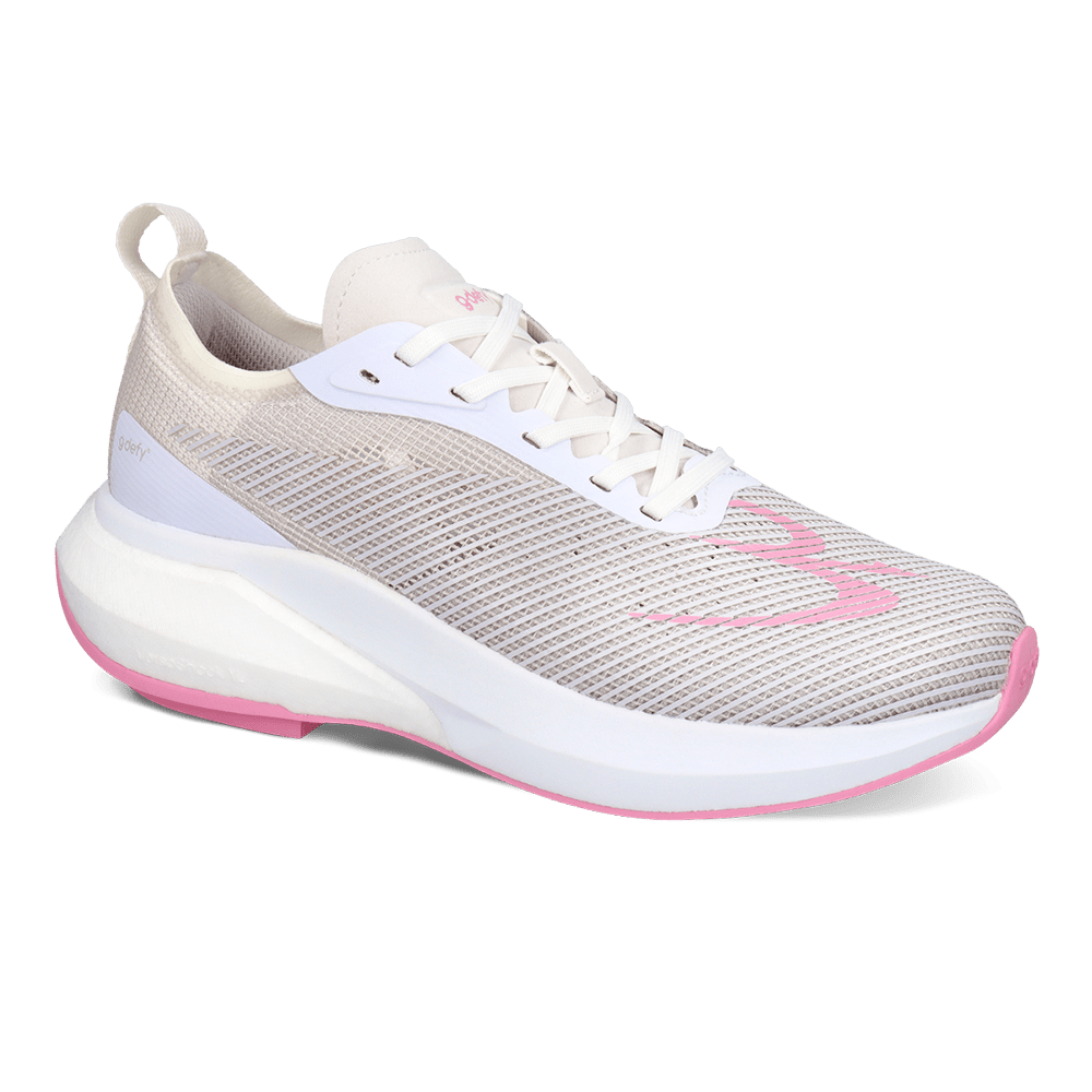 Re-Defy Women's Astrorun Athletic Shoes White Pink - YB9051FWP
