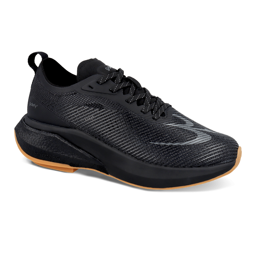 Re-Defy Men's Astrorun Athletic Shoes Black Gum - YB9051MLG