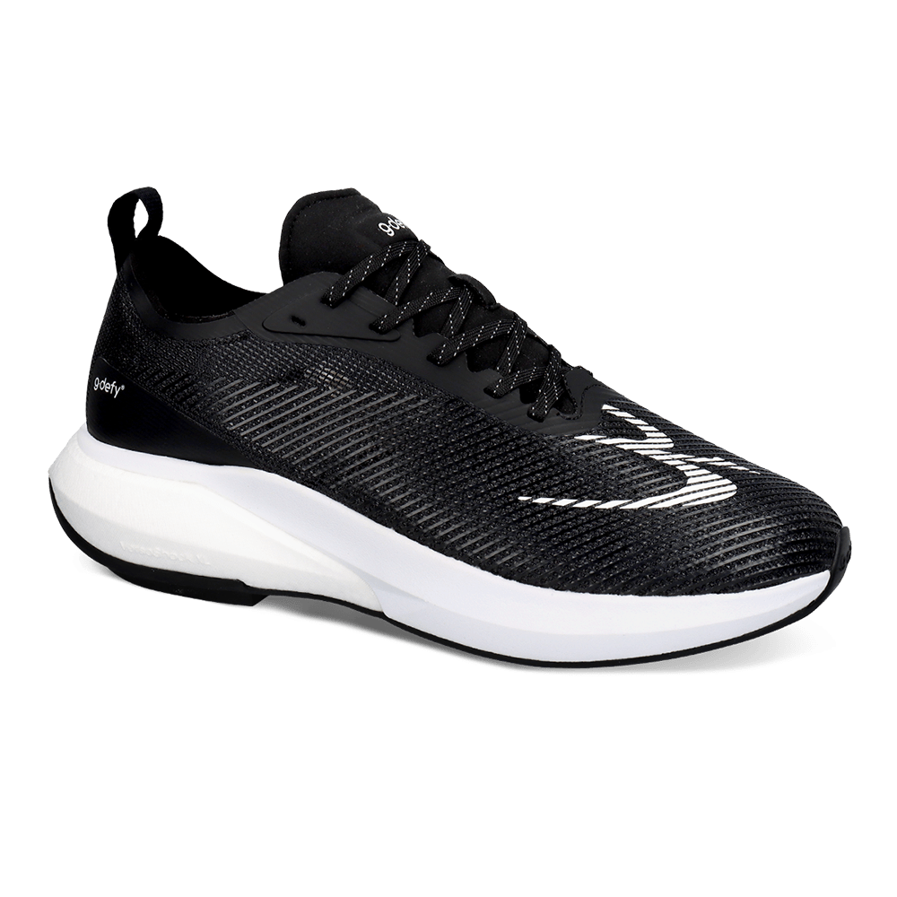 Re-Defy Men's Astrorun Athletic Shoes Black White - YB9051MLW