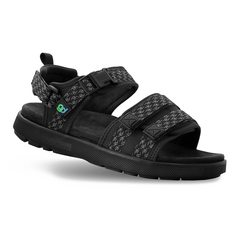 Re-Defy Women's Cafe Sandals Black - YB7214FL