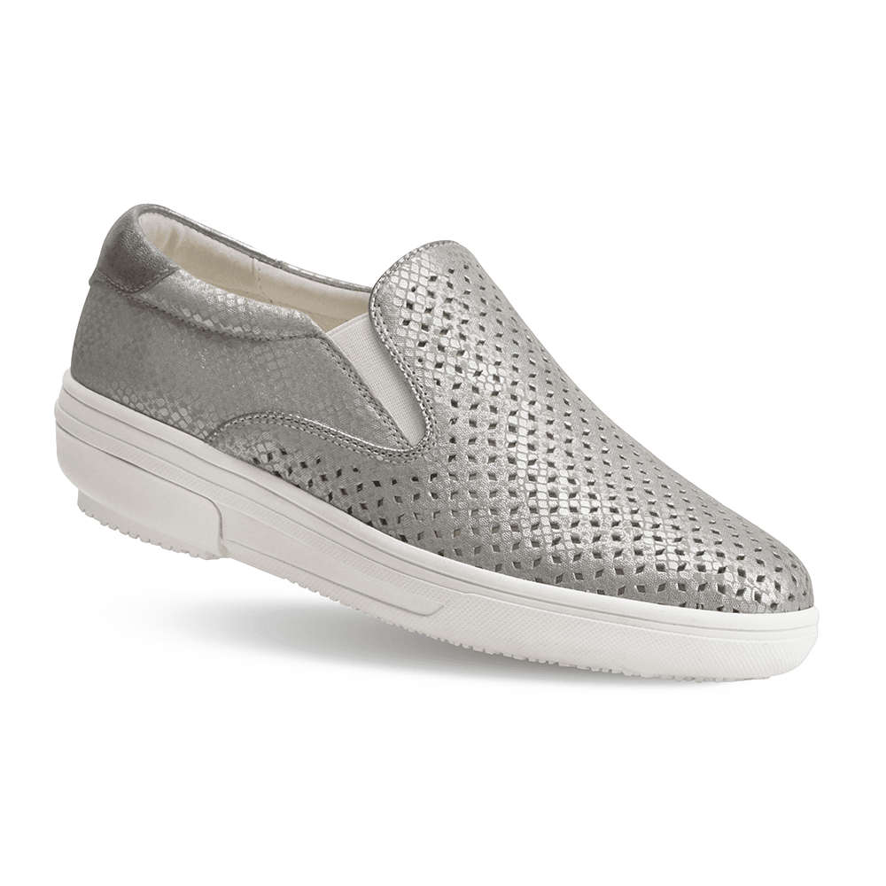 Re-Defy Women's Clara Casual Flat Silver - YB7205FS
