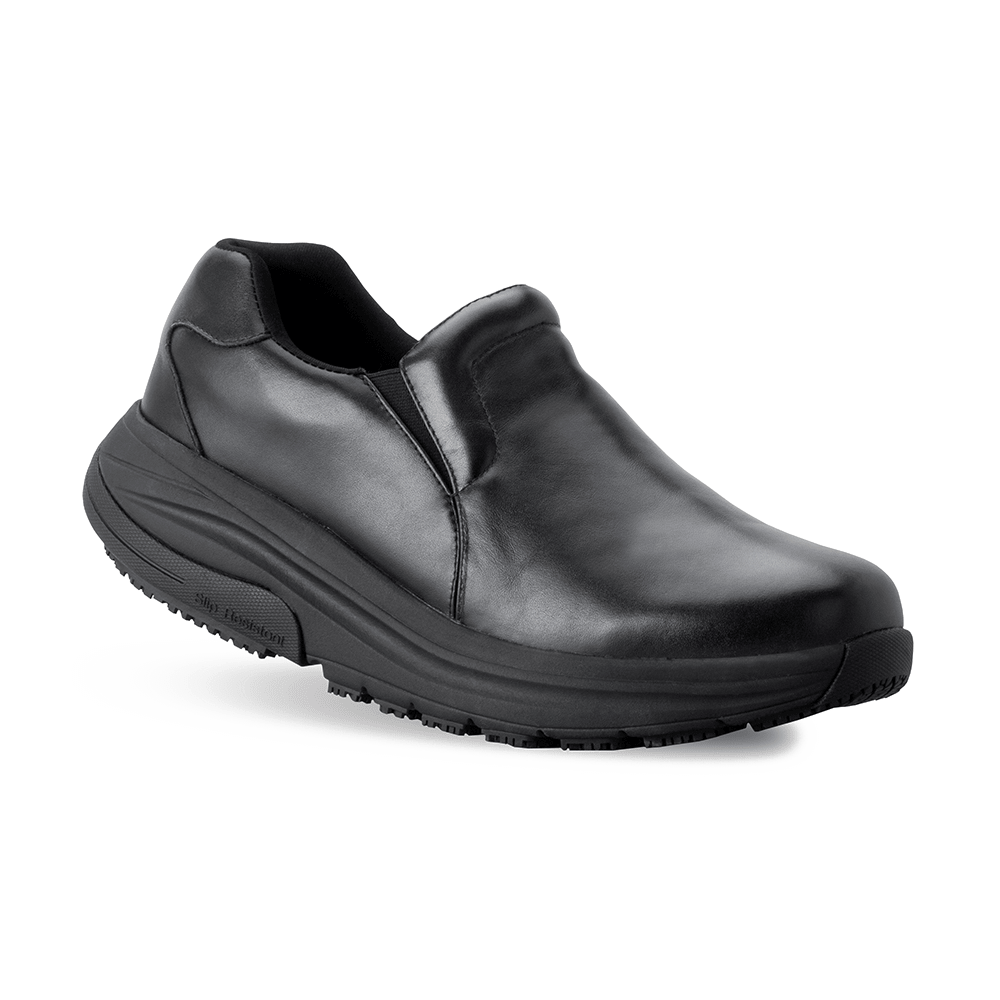 Re-Defy Women's Compass2.0 Leather Clog Shoes Black - YB9038FBL