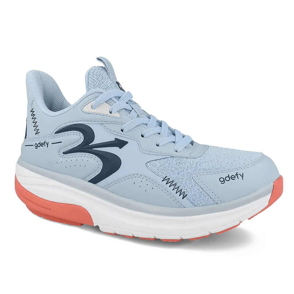 Re-Defy Women's Energiya Athletic Shoes Blue Orange - YB9037FUO