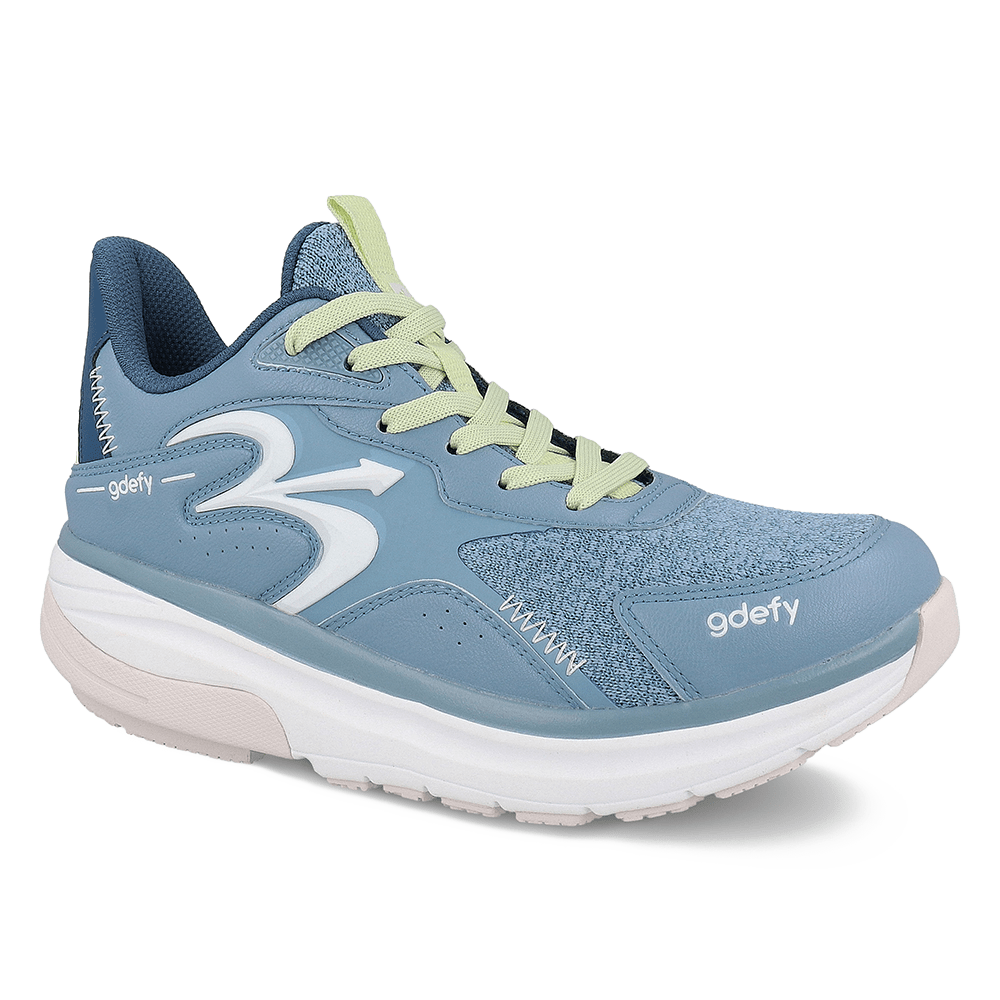 Re-Defy Women's Energiya Athletic Shoes Blue White - YB9037FUW