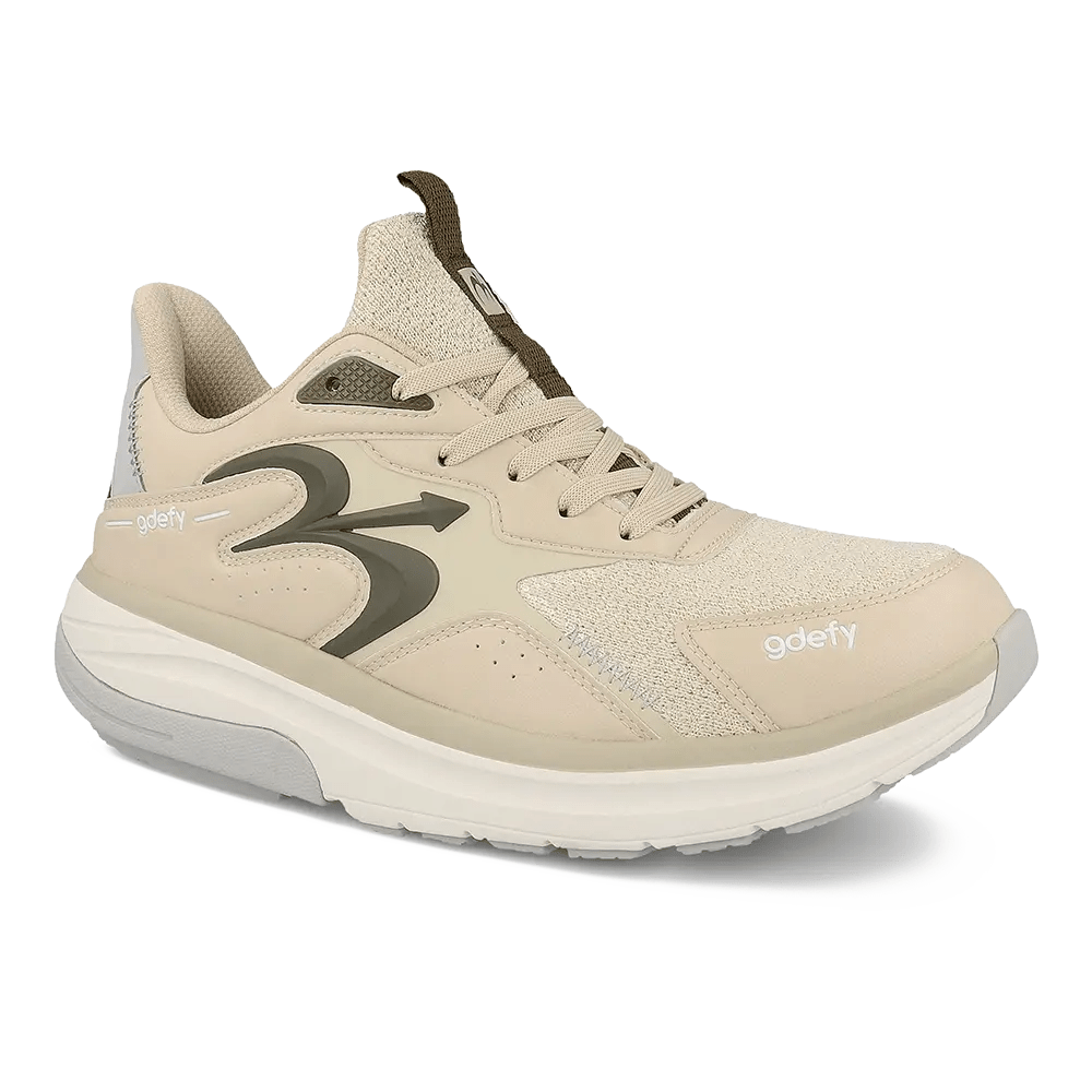 Re-Defy Men's Energiya Athletic Shoes Brown Beige - YB9037MBB