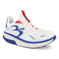 Re-Defy Men's Energiya Athletic Shoes White Blue Red - YB9037MWU