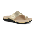 Re-Defy Women's Etztal Leather Sandals Gold - YB7221FG