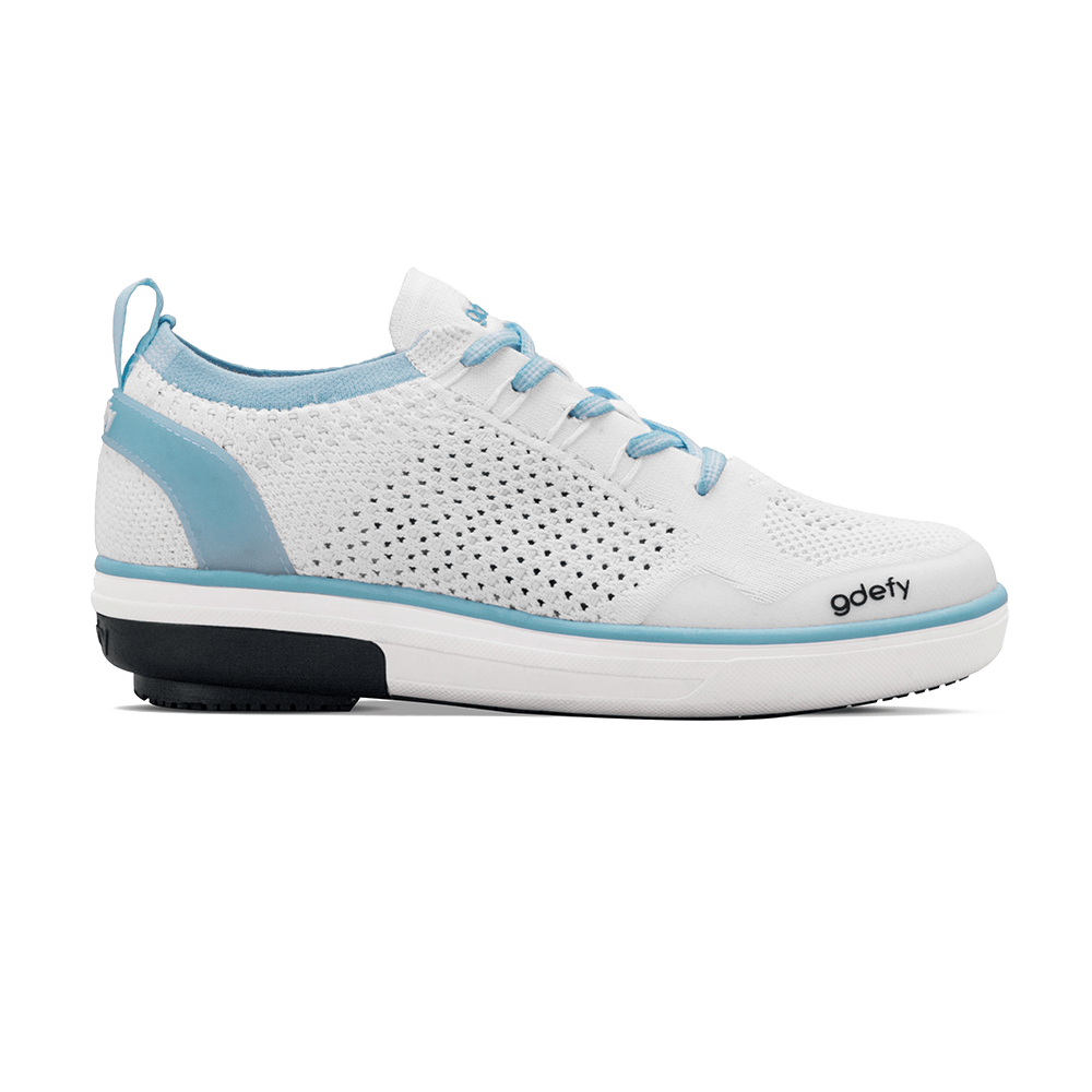 Re-Defy Women's Jenni Shoe White Blue - YB9033FWU