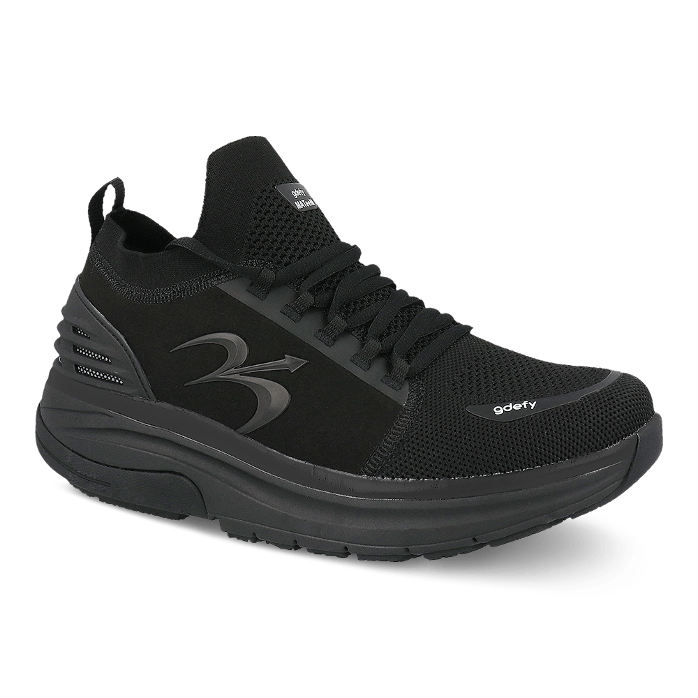 Re-Defy Women's Mateem Slip Resistant Athletic Shoes Black - YB9036FSR