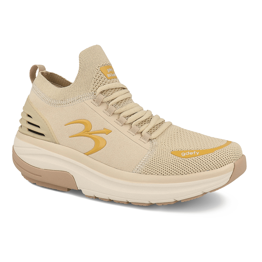 Re-Defy Women's Mateem Athletic Shoes Beige - YB9036FBG