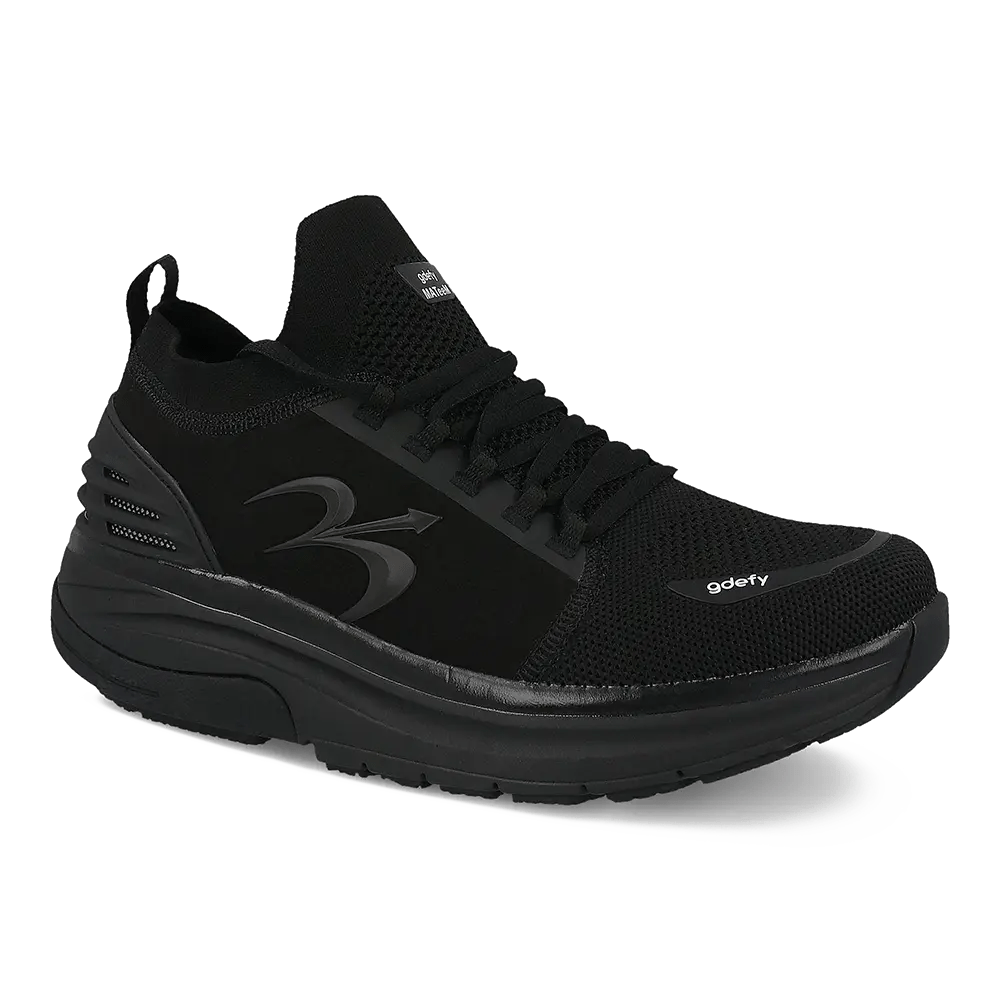 Re-Defy Men's Mateem Athletic Shoes Black - YB9036MBL