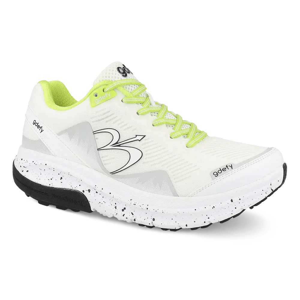 Re-Defy Women's Mightywalk Athletic Shoes White Green - YB9024FWG