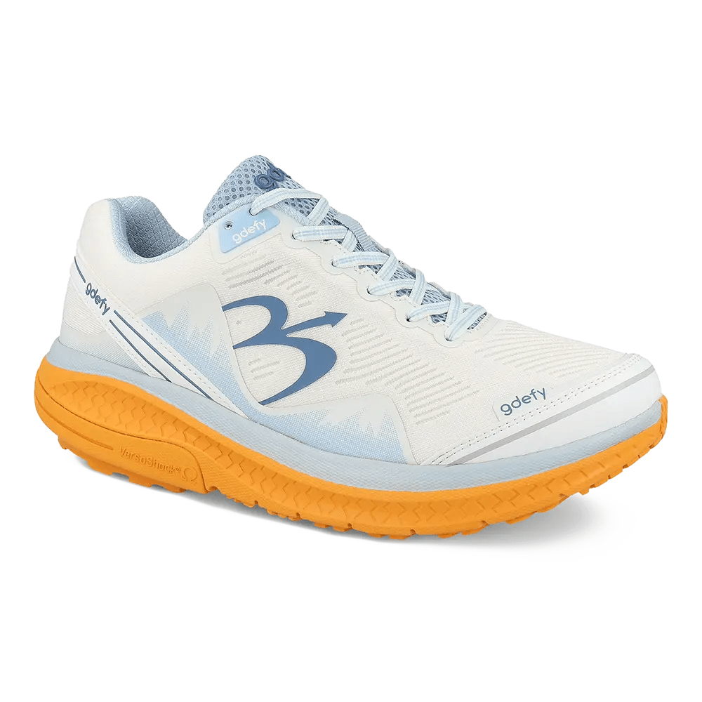 Re-Defy Men's Mightywalk Athletic Shoes Blue Orange - YB9024MUO