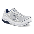 Re-Defy Men's Mighty Walk Athletic Shoe White Navy - YB9024MWS