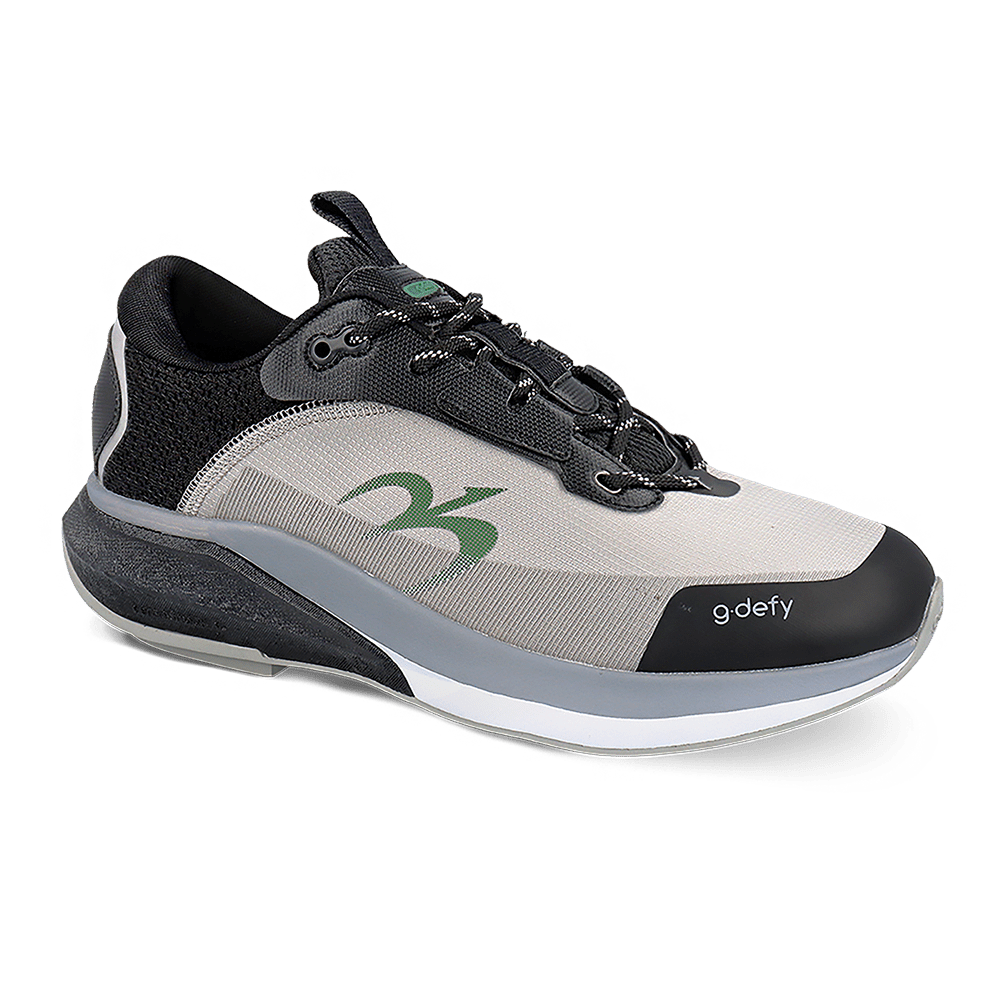 Re-Defy Men's Mightyglide Athletic Shoes Black Gray - YB9056MGL