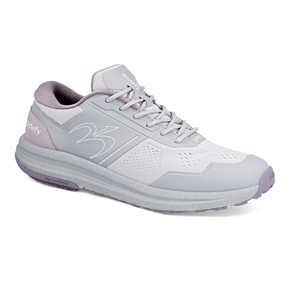 Re-Defy Women's Mightyrun Athletic Shoes Purple Gray - YB9052FPG
