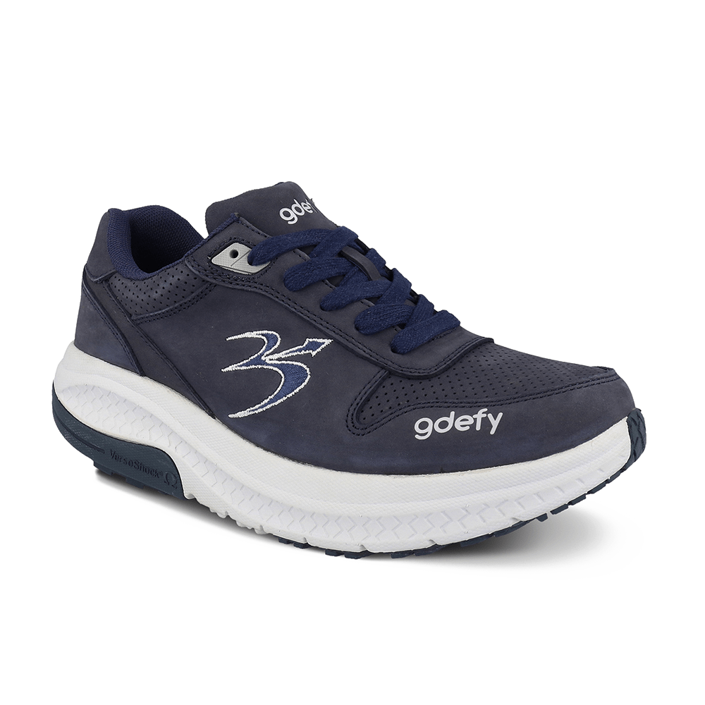 Re-Defy Men's Orion Athletic Shoes Navy White - YB9023MWU