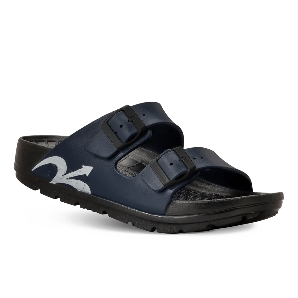 Re-Defy Men's Upbov Sandals Black Blue - YB8166U