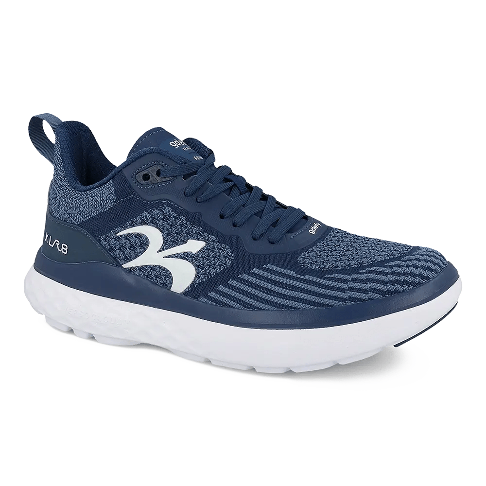 Re-Defy Men's XLR8 Athletic Shoes Blue White - YB9035MUW