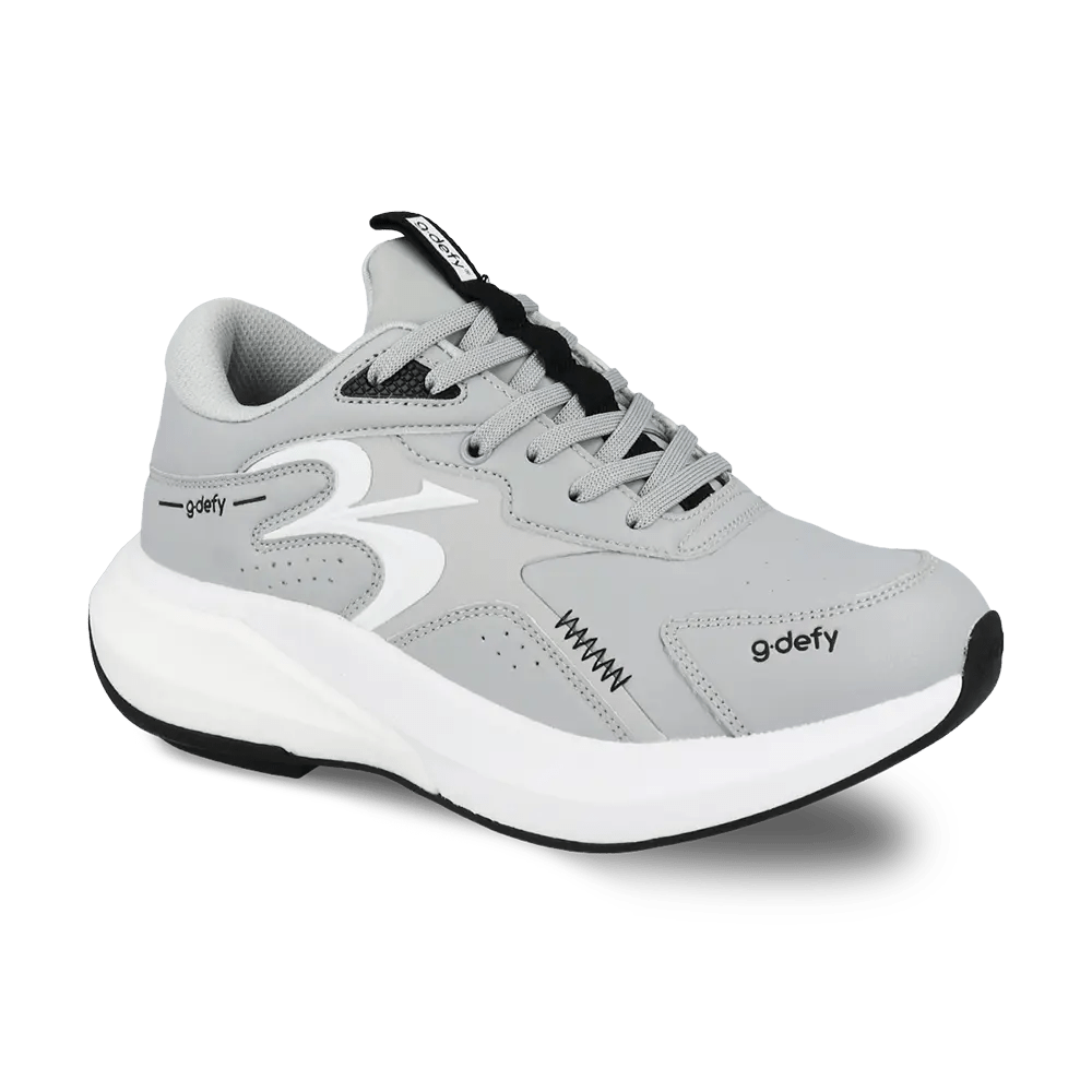 Re-Defy Women's Zenwalk Athletic Casual Gray White - YB9054FGR