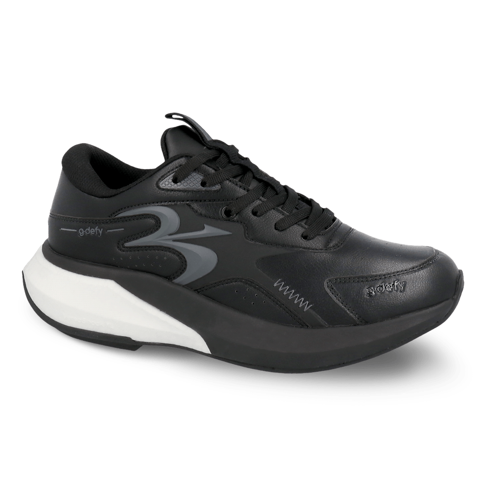 Re-Defy Women's Zenwalk Athletic Casual Black White - YB9054FLW